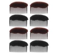 WRITWAA 8pcs Hair Volume Insert Comb Clip for Women and Comfortable Nylon and Plastic Material Versatile Hair Styling Tool for Office and Travel Use