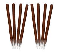 WRITWAA 8pcs Inkless Eternal Pencils Wood Leadless Pencils with Replaceable Metal Tip and No Sharpening Needed, for Sketching and Birthdays, Smooth and Smudge-proof Writing for Artists
