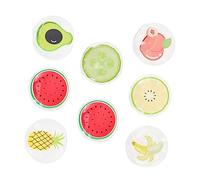 WRITWAA 8Pcs Reusable Ice Eye Masks PVC Gel Cooling Eye Patches for Summer Relief Cold Packs for Dark Circles and
