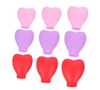 WRITWAA 9pcs Makeup Brush Case Eyeshadow Brush Cover Makeup Protective Makeup Blending Brush Covers Make up Cover DIY Silicon Makeup Brush Storage Cover Protector Silica Gel
