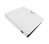 WRITWAA A4 Loose Leaf Binder Cover with 4-Ring 4 Hole Design, White Plastic Planner Cover, Versatile Applications and Great Protection for Notebooks, Scrapbooks, and Diaries