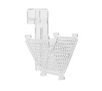 WRITWAA Acrylic Fish Feeding Cup for Aquarium Fish Feeder Practical Cone Shaped Red Worm Feeder for Easier Feeding in Saltwater Aquarium