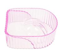 WRITWAA Acrylic Manicure Bowl for Nail Soaking with Sturdy Design and Practical Use for DIY Manicure and Beauty Salon Pink Nail Soak Bowl