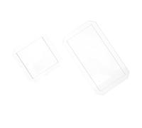 WRITWAA Acrylic Quilting Templates 4Pcs Rectangular Patchwork Rulers Sewing Stencils for Quilting Accessories and Pattern Tailoring Crafts