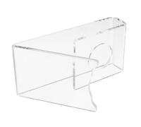 WRITWAA Acrylic Table Tennis Paddle Stand with Simple Design, Desktop Racket Holder for Displaying Paddles, Suitable for Home and Study, Table Tennis Racket Base Accessory