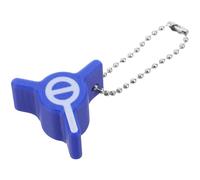 WRITWAA Adjustable Arrow Tail Tuner and Nock Positioner with Precision Arrow Tuner Technology and Keychain, Blue Pla Material for Accurate Nock Alignment in Competitive Matches and Outdoor