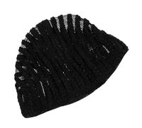 WRITWAA Adjustable Black Crochet Wig Cap for Women with Chemical Fiber Material, Quick Styling Assistant and Multi-functional Use, for Daily Use and Cosplay