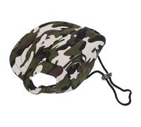 WRITWAA Adjustable Pet Baseball Cap for Dogs and Cats with Ear Holes and Chin Strap, Canvas Material Sun Visor Hat that Blocks Sunlight, for Outdoor Summer Outings and Sports