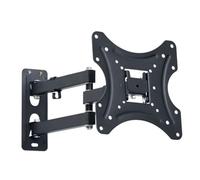 WRITWAA Adjustable Rotatable Lcd Tv Wall Bracket for Screens Steel Full Motion Mount with Spirit Level Fits LED Lcd Tvs for Home and Office Use
