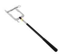 WRITWAA Adjustable Telescopic Boat Hook Portable and Easy to Carry with Stainless Steel Material and Easy Locking Feature, Multi-Purpose Dock Hook for Boating and Mooring