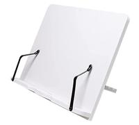 WRITWAA Adjustable Wooden Book Stand for Reading Hands- Multi-Functional Display Holder and Cookbook Easel Medium Desktop Book Display Rack for Recipes Music and Textbooks