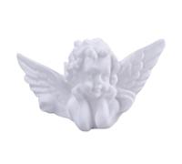 WRITWAA Angel with Vinyl and White Topper Cake Party Birthday, Multipurpose and Easy Use Charming Angel Figurine Decoration Delicate Romantic Style Shower for Cakes