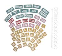 WRITWAA Back to School Decor Hanging Flip Calendar with Colorful Calendar for Classroom Featuring Interactive Time Learning and Easy Installation for Middle School Classroom Decor Bulletin