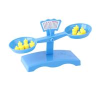 WRITWAA Balance Scale Stem Plastic DIY Assembly Science Experiment Model for Elementary Math Learning and Montessori Education Safe Plastic Balance Math for Classroom Activities