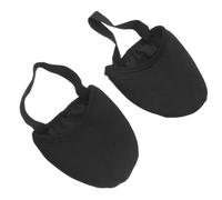WRITWAA Ballet Dance Toe Pads for Women Dancers, 1 Pair Fabric Forefoot Cushions Fits The Shape of Human Forefoot, Washable Soft Protective Half Sole Pads for Ballet Practice and Pointe