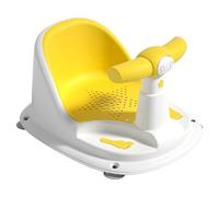 WRITWAA Bath Seat and Anti-Slip Plastic Material Suitable for Bath Time with Universal Design Comfortable and Safe for Babies and Newborns