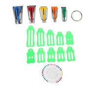 WRITWAA Bias Tape Maker DIY Quilting Tools for Dressmaking and Embroidery Fabric Folding Binding Tape Sewing Kit for Personal and Professional Use