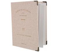 WRITWAA Bill Storage Book Ticket Book Wear-Resistant Concert Lover Organizer Tickets Storage Holder for Cinema and Travel Collection Box