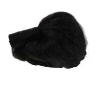 WRITWAA Black Japanese Samurai Costume Wig for Men for Cosplay, Theatre Performances and Parties