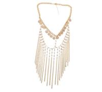 WRITWAA Boho Tassel Forehead Chain for Women Stylish Chain Headpiece Jewelry Lightweight Bridal Headband Accessories for Weddings Festivals Durable Rhinestone Design
