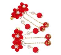 WRITWAA Boys and Girls Hanfu Headdress Chinese Ancient Style Tassel Hairpin Girl Hair Clip for Boy Hanfu Hairpin and and Headwear