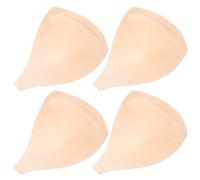 WRITWAA Bra Padding Insert 4pcs Swimsuit Cup Holder Bra Inserts for Swimsuits Bikini Top Inserts Bra Padding Bathing Suit Sports Bra Inserts Pads Triangle Polyester Pad