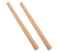 WRITWAA Brown Kraft Paperboard Mailing Tubes 2Pcs with Caps Heavy-Duty Round Cardboard Containers for Art Prints Posters and Maps Protection during Transport