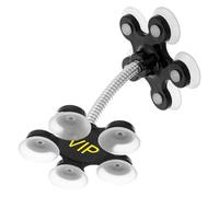 WRITWAA Car Phone Mount Suction Cup Bracket Black Dashboard Cellphone Holder for Navigation Smartphones Automotive Accessories Compatible with Car Window