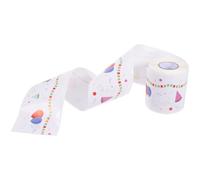 WRITWAA Cartoon Bulletin Board Border Sticker Removable Decorative Trim for Classroom Office Kindergarten Peel and Stick Blackboards and Display Boards Bright Wave Design