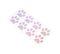 WRITWAA Cartoon Stickers Claw Pattern Wall Sticker Reflective Claw Shape for Living Creative Paw Wall Decals for Bedrooms