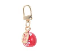 WRITWAA Cat Keychain Pendant Adorable Cat Bell Ornament Compact Stylish Design for Keys Bags