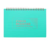 WRITWAA Checkbook Register: Check Registers for Personal Checkbook, Financial Ledger, Checking Account Ledger Book for Debit Card & Personal Bank Green