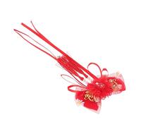 WRITWAA Chinese Tassel Hair Clip for Girls 1 Piece Dragon Year Festival Barrette Traditional Hanfu Accessory Suitable for Weddings and Special Occasions