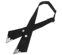 WRITWAA Classic Banquet Bow Tie Men's and Women's Cross Tie Prom Bow Ties for Women Uniform Necktie Workwear Ties