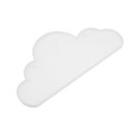 WRITWAA Cloud Shape Doorplate Silicone Mold Door Hanging Plate Mold White Flexible Easy to Use for Making Crafts DIY Crafts