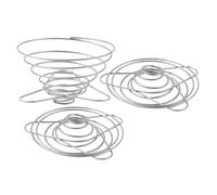 WRITWAA Coffee Filter Holder and Stainless Steel 3pcs Foldable with Smooth Edges Easy to Clean Design Coffee Dripper Rack Outdoor Camping Home Use
