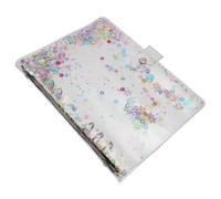 WRITWAA Colourful PVC Notebook Cover Lightweight Non-Slip Book Protector for Office and School Use Diary and Handbook Protector