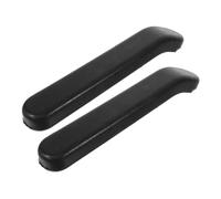 WRITWAA Comfortable PU Foam Wheelchair Armrest Pads 1 Pair Black Elbow Design 8.5 or 14CM Hole Spacing Ergonomic Cushion for Wheelchair Accessories for Daily Use