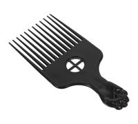 WRITWAA Compact Plastic Beard Comb for Taming Hair Vintage Style Flat Top Hair Pick Suitable for Bathroom and Car Use Sturdy and Lightweight