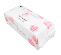 WRITWAA Cotton Facial Cleansing Towels 100pcs Disposable Makeup Remover Wet Dry Use for Daily Skincare
