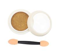 WRITWAA Creative Seal Paste DIY Handbook Decoration Cream with Brush Set for Scrapbooking and Crafting, Sturdy Plastic Material in Golden Colour for Artistic Seal Stamping Projects