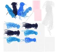 WRITWAA Cross Stitch Dispenser Kit Tissue Box Making Kit Easy to Carry Reusable Stylish Thread and Plastic Living Room Office Tissue Box Cover