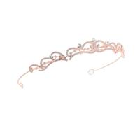 WRITWAA Crown Wedding Tiara for Women Elegant Rhinestone Headband Bridal Accessory for Weddings Parties Special Occasions Baroque Design