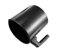 WRITWAA DIY Candle Making Pouring Pot with Heat-Resistant Handle Thickened Black Wax Melting Pot for Wax Soap and Candy Melting