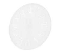 WRITWAA DIY Crystal Epoxy Clock Mold Flexible Food-Grade Silicone Roman Numerals Craft Mould for Wall Decor Handmade Resin Casting Kit