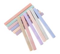 WRITWAA Double-ended Highlighters Pens Plastic Material 12pcs with No Ink Leakage and Smooth Writing for School and Office Use for Studying and Creative Note Taking