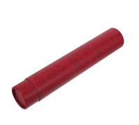 WRITWAA Drawings Storage Case 2 Pack Poster Tubes Mailing Tube Red Paper with Tight End Caps Extra Durability Protects from Rain and Sun for Transporting and Mailing Blueprints and Plans
