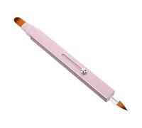 WRITWAA Dual-ended Lip Brush for Women with Precise Application and Retractable Design Portable Compact Lipstick and Lip Gloss Tool for On-the-go Touch-ups