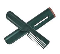 WRITWAA Electric Heating Comb Portable USB Powered Straight Hair Brush Ceramic Wet and Dry Hair Straightener for Home Use Fast Heating