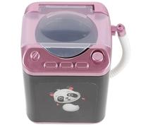 WRITWAA Electric Makeup Brush Cleaner Machine Brush Washer Portable Plastic Mini Cute Electric Cleaning Device for Powder Applicators at Home with 2 X Aaa Batteries Not Included